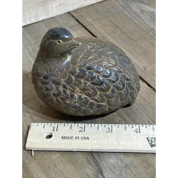 Vintage Wony Japan Quail Bird Figurines Set of 2. Decor. Wild Life. - Picture 2 of 5